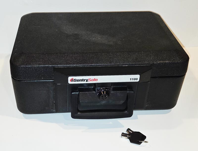 Sentry Safe with New Lock Installed Sentry Safe with New Lock Installed