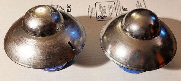 Painted UFOs for Diorama