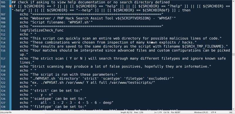 WPHSAT help Bash code WPHSAT help Bash code