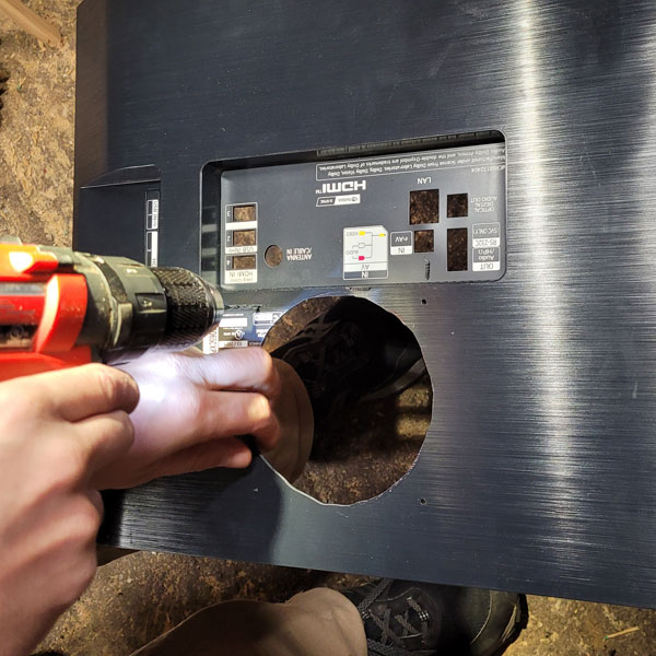 Fan Hole Screw Locations Fan Hole Screw Locations