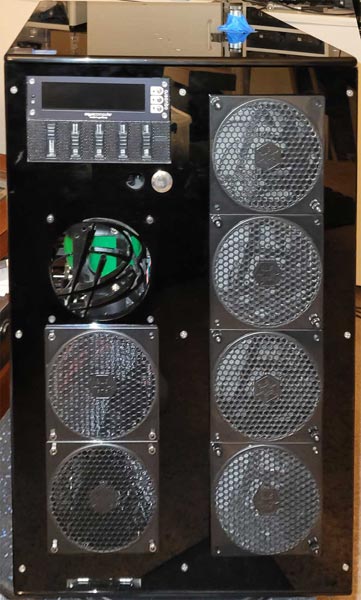 Watercooled Custom Loop in Danger Den Double Wide Front