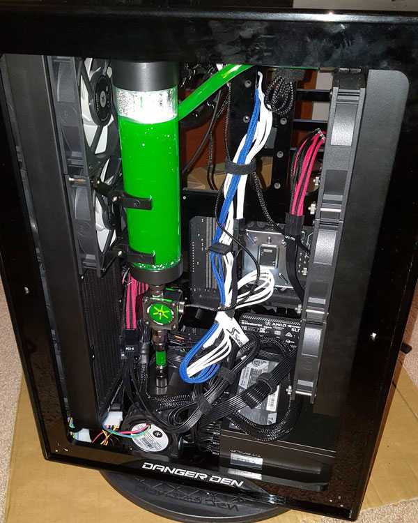 Custom Loop in Danger Den Double Wide Reservoir Side